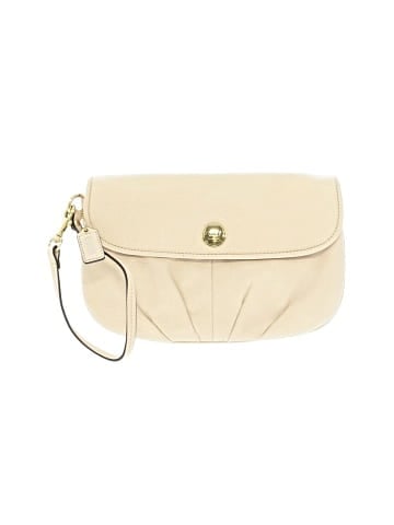 Coach Factory Leather Wristlet (view 1)