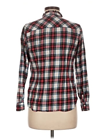 J.Crew Factory Store Long Sleeve Button-Down Shirt (view 2)