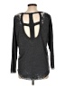 Chaser Gray Long Sleeve Top Size L - photo 2