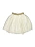 Gap Kids 100% Polyester Solid Ivory Skirt Size 4 - 5 - photo 2
