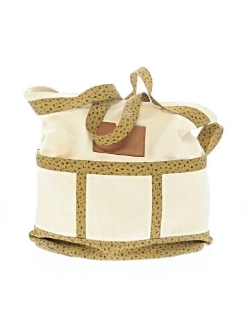 Madewell The Canvas Camden Tote Bag in Mini Leopard (view 1)