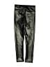 H&M 100% Polyester Metallic Black Casual Pants Size 8 - photo 2
