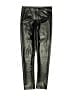 H&M 100% Polyester Metallic Black Casual Pants Size 8 - photo 1