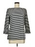 Talbots Stripes Ivory 3/4 Sleeve Top Size M - photo 1
