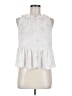 Susina 100% Polyester Ivory Sleeveless Blouse Size M (petite) - photo 1