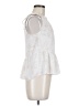 Susina 100% Polyester Ivory Sleeveless Blouse Size M (petite) - photo 4