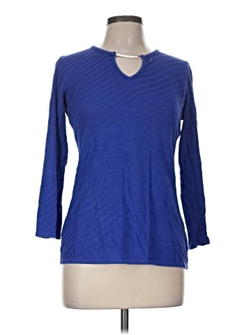 Dana Buchman 3/4 Sleeve Top (view 1)
