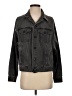 Express 100% Cotton Gray Denim Jacket Size XS - photo 1