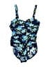 Lands' End Floral Blue One Piece Swimsuit Size 18 - photo 1