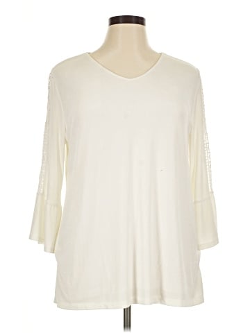 Travelers by Chico's 3/4 Sleeve Top (view 1)