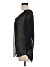 Bisou Bisou 100% Polyester Black 3/4 Sleeve Blouse Size M - photo 5