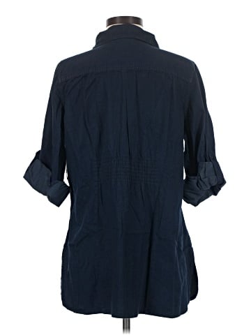 Charter Club 3/4 Sleeve Button-Down Shirt (view 2)