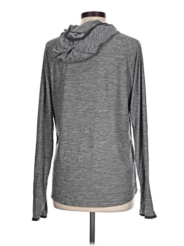 Danskin Now Long Sleeve Henley (view 2)
