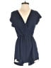 Ecote Solid Blue Romper Size S - photo 1