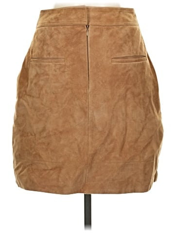 Vince. Leather Skirt (view 2)