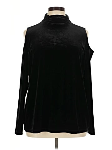 Susan Graver Long Sleeve Top (view 1)