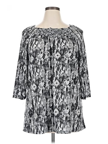 White Stag 3/4 Sleeve Blouse (view 1)