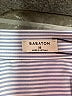 Babaton 100% Lyocell Stripes Blue Long Sleeve Button-Down Shirt Size XS - photo 7