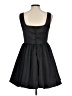 Forever 21 Solid Black Cocktail Dress Size L - photo 2