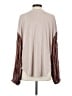 The Standard. Paisley Tan Pullover Sweater Size S - photo 2