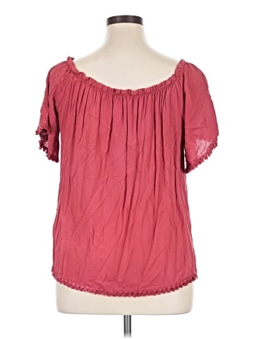 Sky Short Sleeve Blouse (view 2)