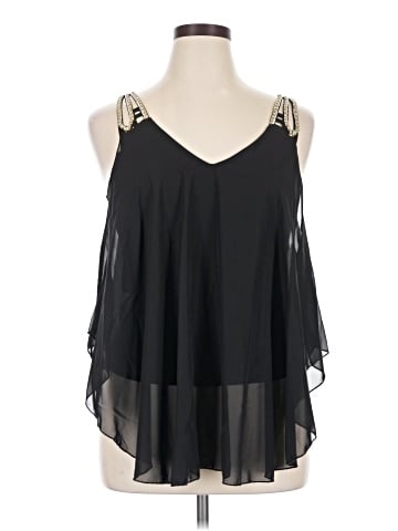 Sky Sleeveless Blouse (view 1)