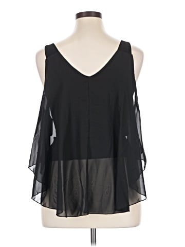 Sky Sleeveless Blouse (view 2)