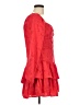 Francesca's 100% Polyester Hearts Red Cocktail Dress Size M - photo 4