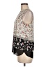 Rose + Olive 100% Polyester Black Sleeveless Blouse Size M - photo 5