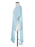 Cupshe 100% Polyester Blue Poncho Size S - photo 5