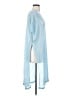Cupshe 100% Polyester Blue Poncho Size S - photo 4