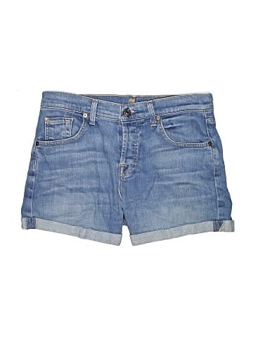 7 For All Mankind Denim Shorts (view 1)