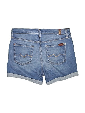 7 For All Mankind Denim Shorts (view 2)