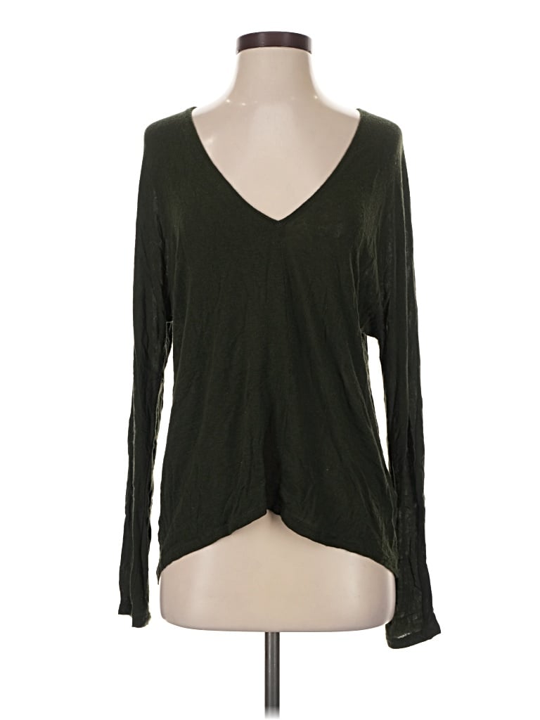 Pre-owned Wilfred Long Sleeve T-shirt In Green