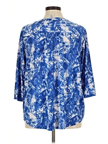 Cathy Daniels 3/4 Sleeve Blouse (view 2)