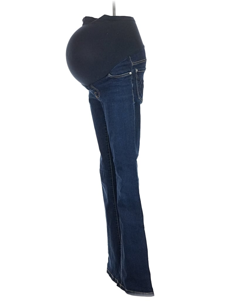 Pre-owned Indigo Blue Jeggings In Blue