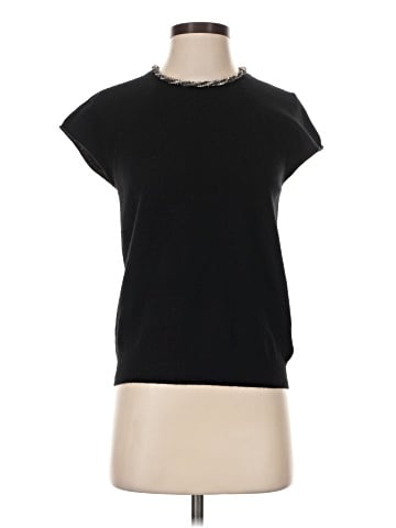 Neiman Marcus Cashmere Pullover Sweater (view 1)