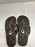 OluKai 100% Leather Brown Flip Flops Size 9 - photo 5