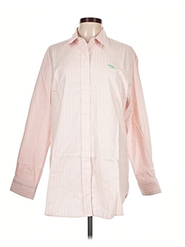 Calvin Klein Long Sleeve Button-Down Shirt (view 1)