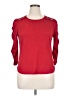 Adrienne Vittadini Red 3/4 Sleeve Top Size XL - photo 1