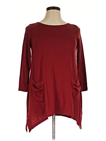 August Silk 3/4 Sleeve T-Shirt (view 1)