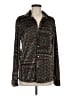 Zara 100% Polyester Paisley Green Long Sleeve Blouse Size M - photo 1