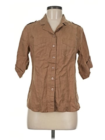 Westbound 3/4 Sleeve Button-Down Shirt (view 1)