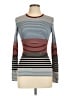 Theory 100% Wool Stripes Blue Wool Pullover Sweater Size L - photo 1