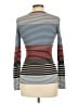 Theory 100% Wool Stripes Blue Wool Pullover Sweater Size L - photo 2