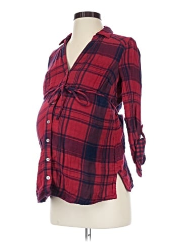 Motherhood Long Sleeve Blouse (view 1)