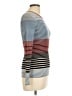 Theory 100% Wool Stripes Blue Wool Pullover Sweater Size L - photo 4