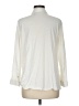 Theory Ivory Long Sleeve Button-Down Shirt Size M - photo 2
