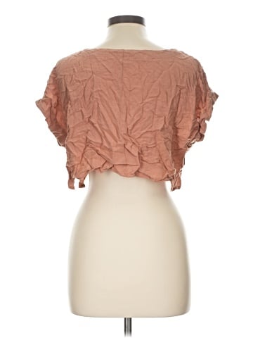 Blu Pepper Short Sleeve Blouse (view 2)