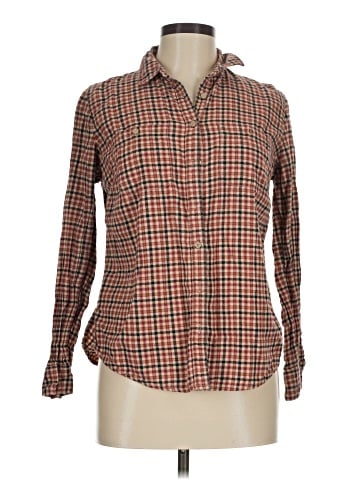 St. John's Bay Long Sleeve Button-Down Shirt (view 1)
